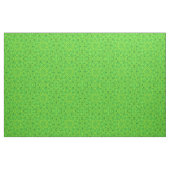 Green Floral Circle Star Pattern Stof (Fat Quarter)
