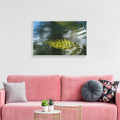 Green Floral Fern Natuur Foto Canvas Afdruk (Insitu (Woonkamer))