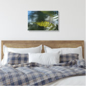 Green Floral Fern Natuur Foto Canvas Afdruk (Insitu (Slaapkamer))