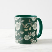 Green Floral-Mok Mok (Voorkant rechts)
