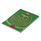 Green Floral Notitieblok (Linkerzijde)