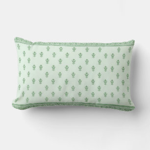 Green Floral Pattern Kussen