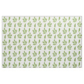 Green Floral Pattern Stof (Fat Quarter)