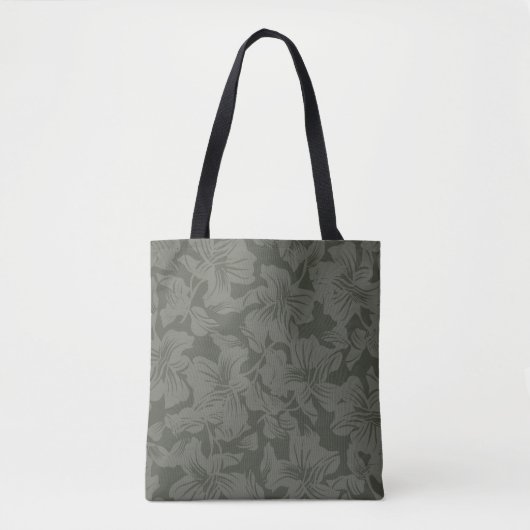 Green Floral seamless pattern backgroundabstract,  Tote Bag (Voorkant)