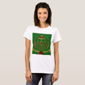 Green Floral T-shirt (Voorkant volledig)