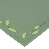 Green Floral Table Runner Medium Tafelloper (Hoek)