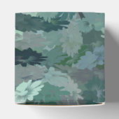 Green Floral Tapestry Bedankdoosjes (Bovenkant)