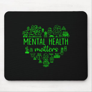 Green Floral Wildflower Mental Health Awareness S Muismat