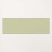 Green Floral Yogamat (Achterkant (horizontaal))