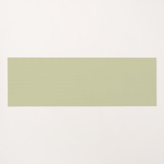 Green Floral Yogamat (Achterkant (horizontaal))