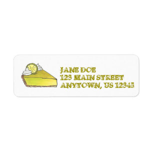 Green Florida Key Limoen Pie Slice Piece Foodie Fo Etiket