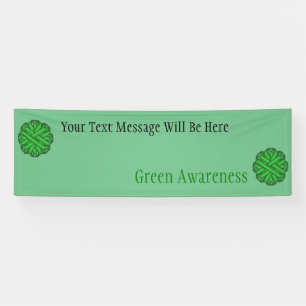 Green Flower Ribbon door Kenneth Yoncich Spandoek