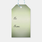 Green Flying Dragon Cadeaulabel (Achterkant)