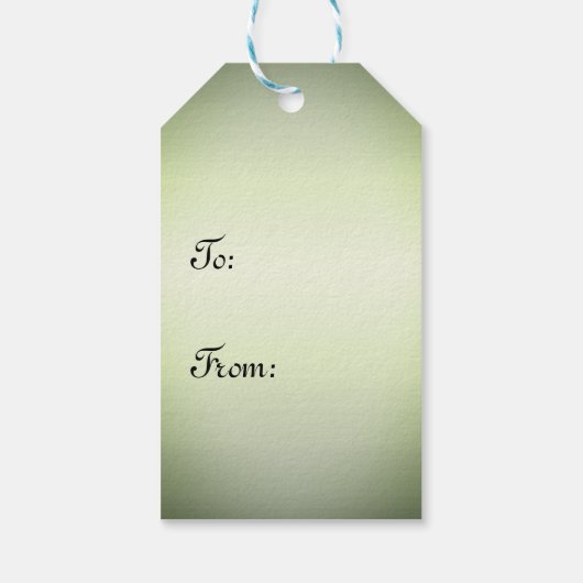 Green Flying Dragon Cadeaulabel (Achterkant)