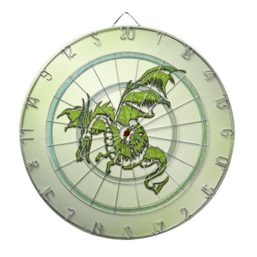 Green Flying Dragon Dartbord (Voorkant)