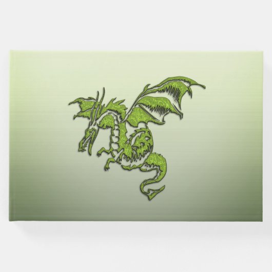 Green Flying Dragon Gastenboek (Voorkant)