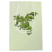 Green Flying Dragon Medium Cadeauzakje (Voorkant)