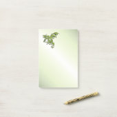 Green Flying Dragon Post-it® Notes (Op bureau)