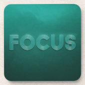 Green Focus Affirmatie Onderzetter Set (Voorkant)