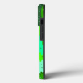 Green Foliage Abstract Case-Mate iPhone Case (Achterkant / Links)