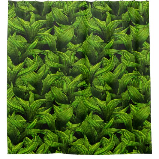 Green Foliage Douchegordijn (Voorkant)