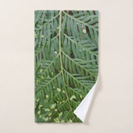 Green Foliage Handdoek
