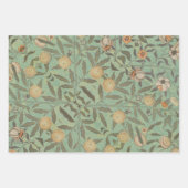 Green Foliage William Morris Inpakpapier Vel (Voorkant)