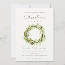 Green Foliage Winter Wreate Kerstparty