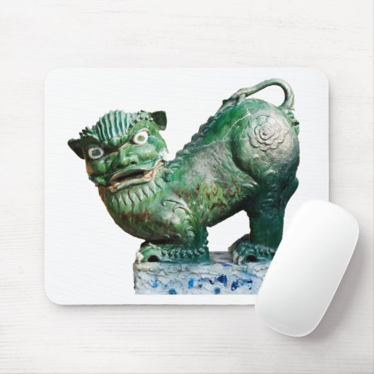 Green Foo Dog Muismat (Met muis)