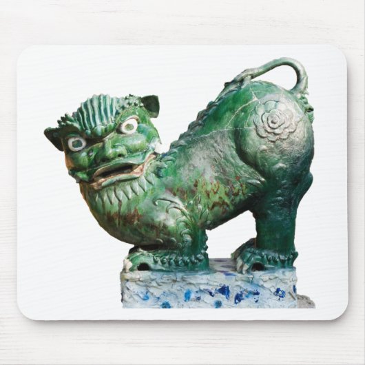 Green Foo Dog Muismat (Voorkant)