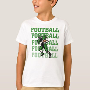 Green Football Player T-shirts en cadeaus