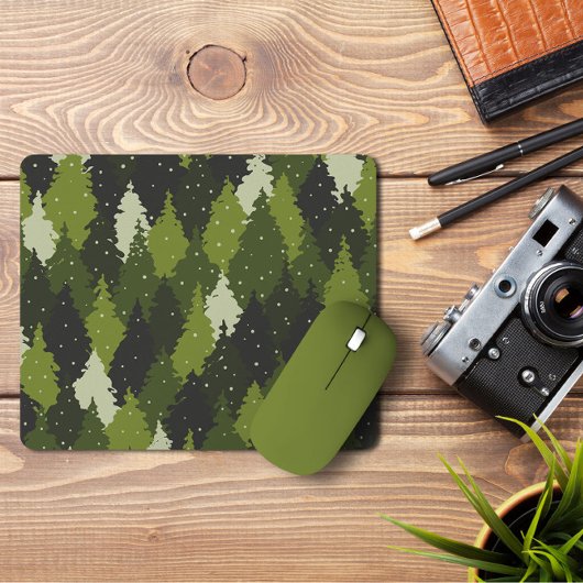 Green Forest Camo | Camo Forest Mousepad Muismat