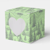 Green Forest Christmas Bedankdoosjes (Voorkant Zijde)