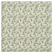 Green Forest fairies Toile de Jouy Pattern Stof (Swatch)