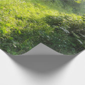 Green Forest Meadow Cadeaupapier (Hoek)