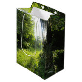 Green Forest Meadow Medium Cadeauzakje (Voorkant Gekanteld)