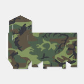 Green Forest Militaire Camo Bedankdoosjes (Uitgevouwen)