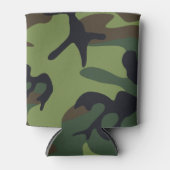 Green Forest Militaire Camo Blikjeskoeler (Voorkant)