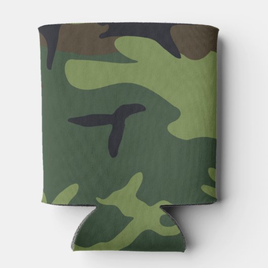 Green Forest Militaire Camo Blikjeskoeler (Achterkant)