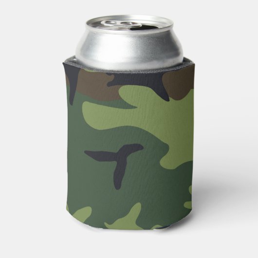 Green Forest Militaire Camo Blikjeskoeler (Blikje Achterkant)