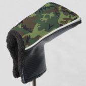Green Forest Militaire Camo Golfheadcover (3/4 voorkant)