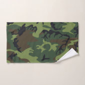 Green Forest Militaire Camo Handdoek (Handdoek)