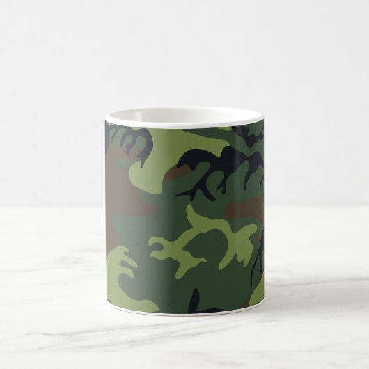 Green Forest Militaire Camo Koffiemok (Center)