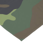 Green Forest Militaire Camo Korte Tafelloper (Hoek)
