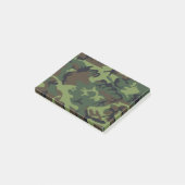 Green Forest Militaire Camo Post-it® Notes (Schuin)