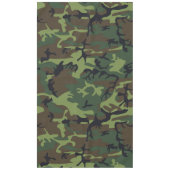 Green Forest Militaire Camo Tafelkleed (Voorkant)