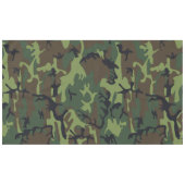 Green Forest Militaire Camo Tafelkleed (Voorkant (Horizontaal))
