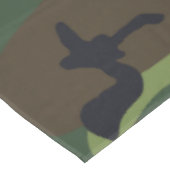 Green Forest Militaire Camo Tafelkleed (Gekanteld)