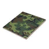 Green Forest Militaire Camo Tegeltje (Zijkant)