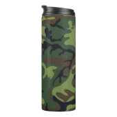 Green Forest Militaire Camo Thermosbeker (Geroteerd rechts)